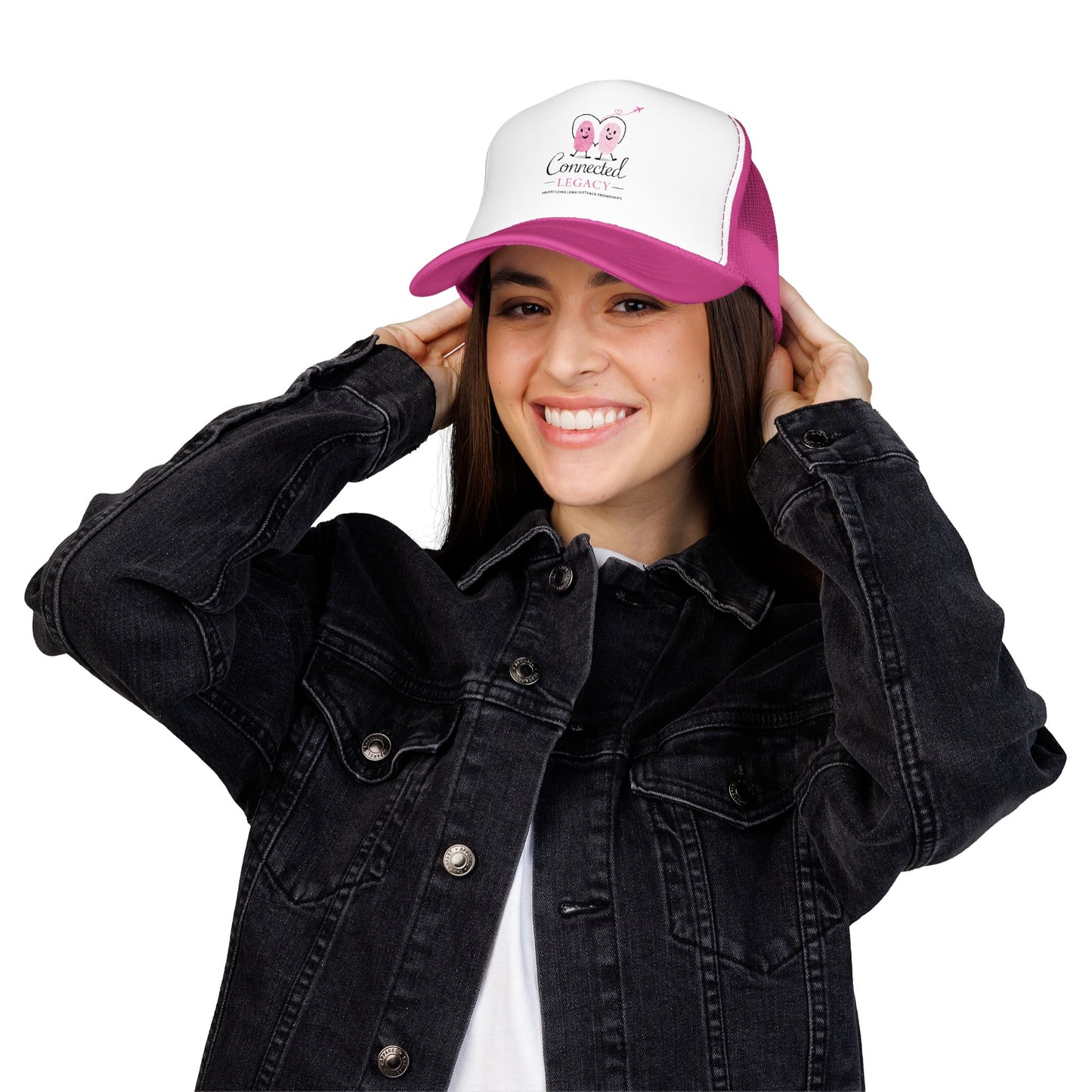 Connected Legacy Trucker Hat | Mesh Back Travel & Everyday Hat
