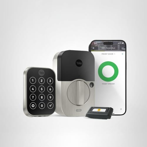 Yale Security Assure Lock 2 Deadbolt, Smart Entry Door Lock with Wi-Fi
