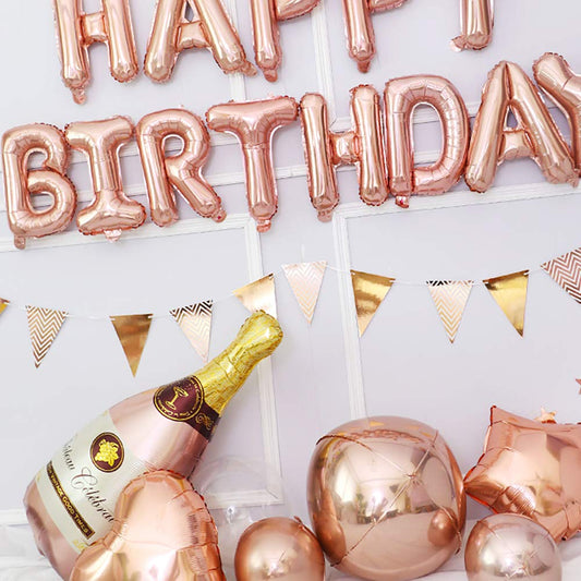 Champagne Glasses and Bottle Balloons-4PCS