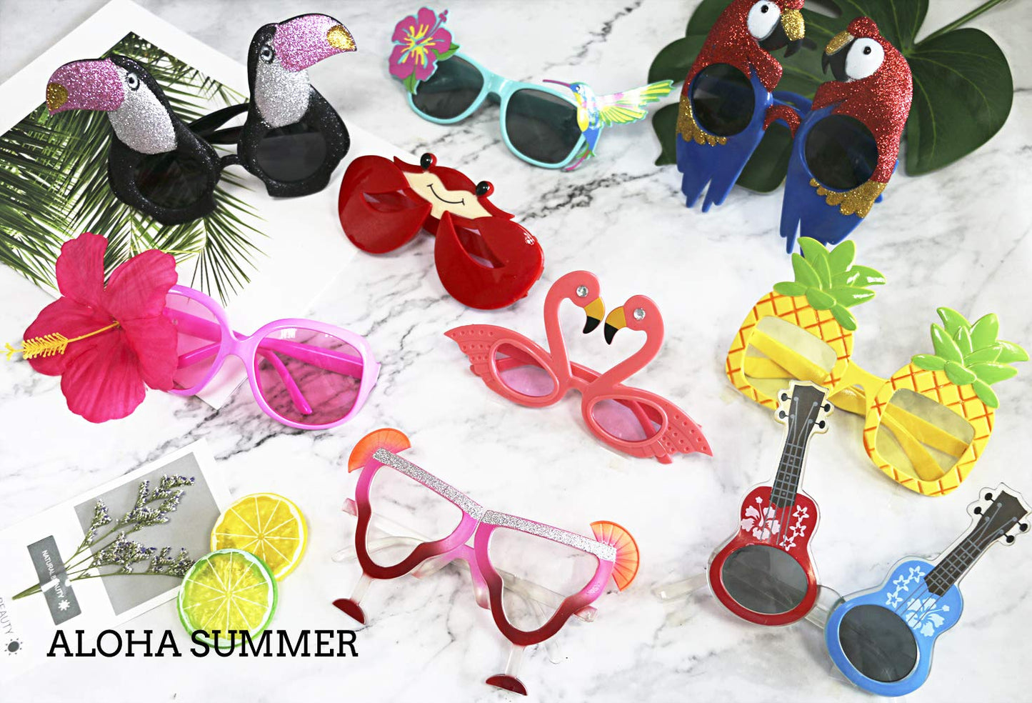Party Sunglasses - 9 Pairs