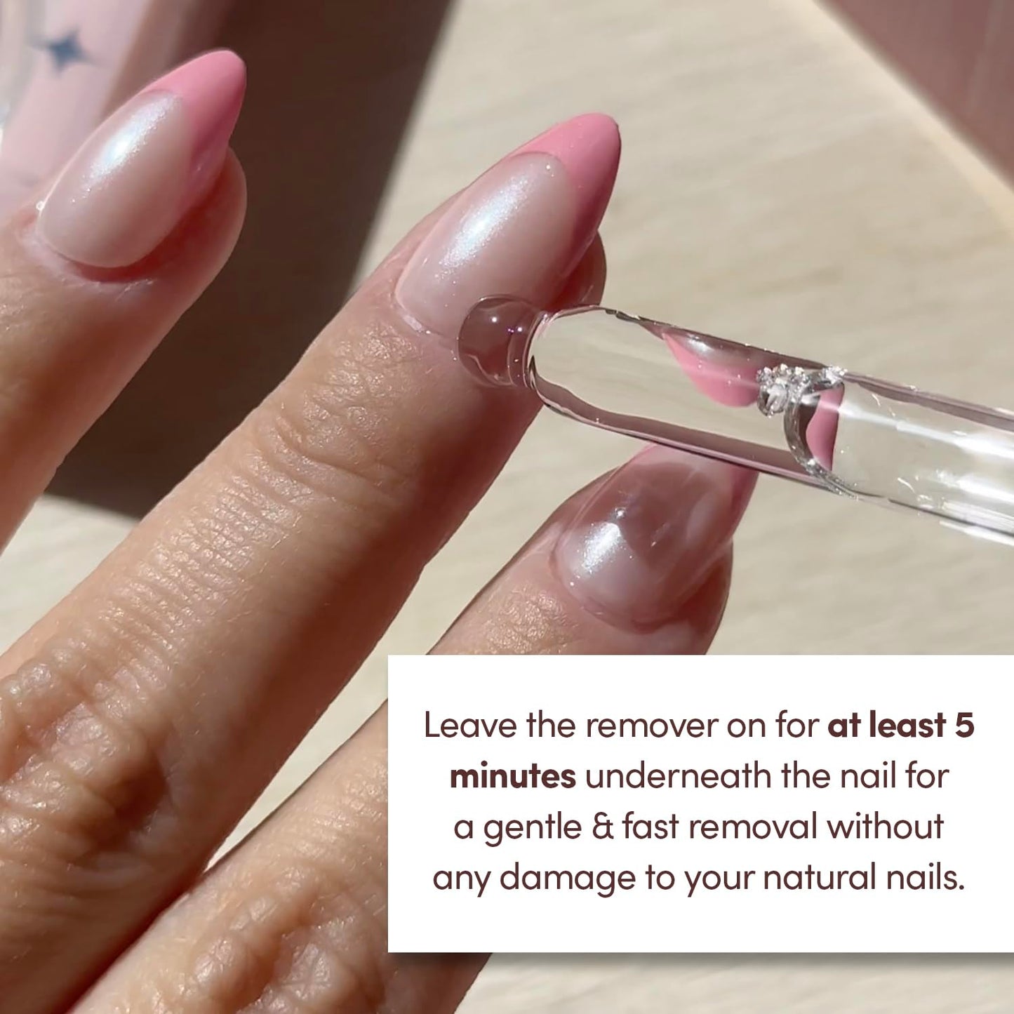 Glamnetic Press On Nail Remover | Odorless, No Acetone, Gentle Press-On Nail Remover 30 ml/1.01 fl. oz.