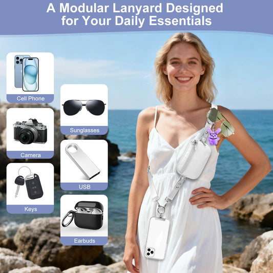 Adjustable On The Go Phone Lanyard Crossbody (Amazon Find - Uiwkow)