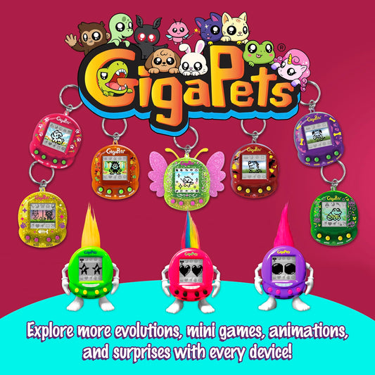 Giga Pets 2-in-1,Collector’s Edition Virtual Pets