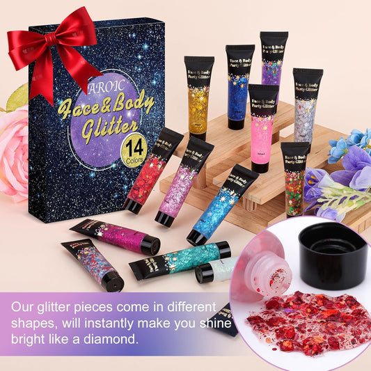 Travel Size Body Glitter (Amazon Find - AROIC)