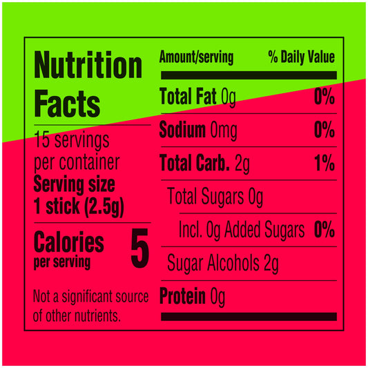 EXTRA Gum Sweet Watermelon Sugarfree- 15 Count, Pack of 10