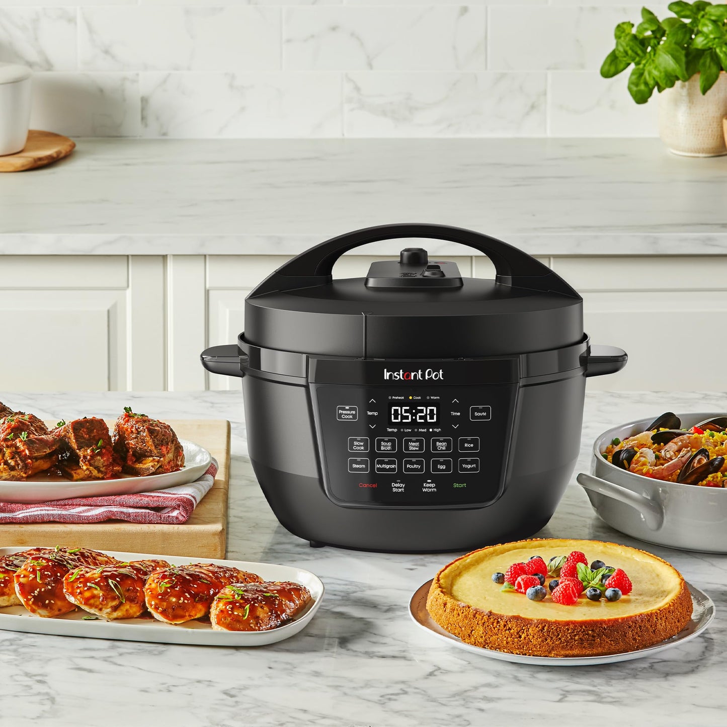 Instant Pot 7.5QT RIO Wide, 7-in-1 Electric Multi-Cooker,