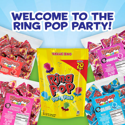 Ring Pop Candy- 50 Ct