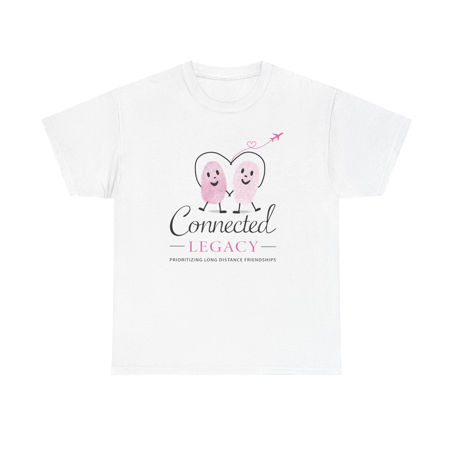 Connected Legacy T Shirt | Minimal Logo Graphic Tee
