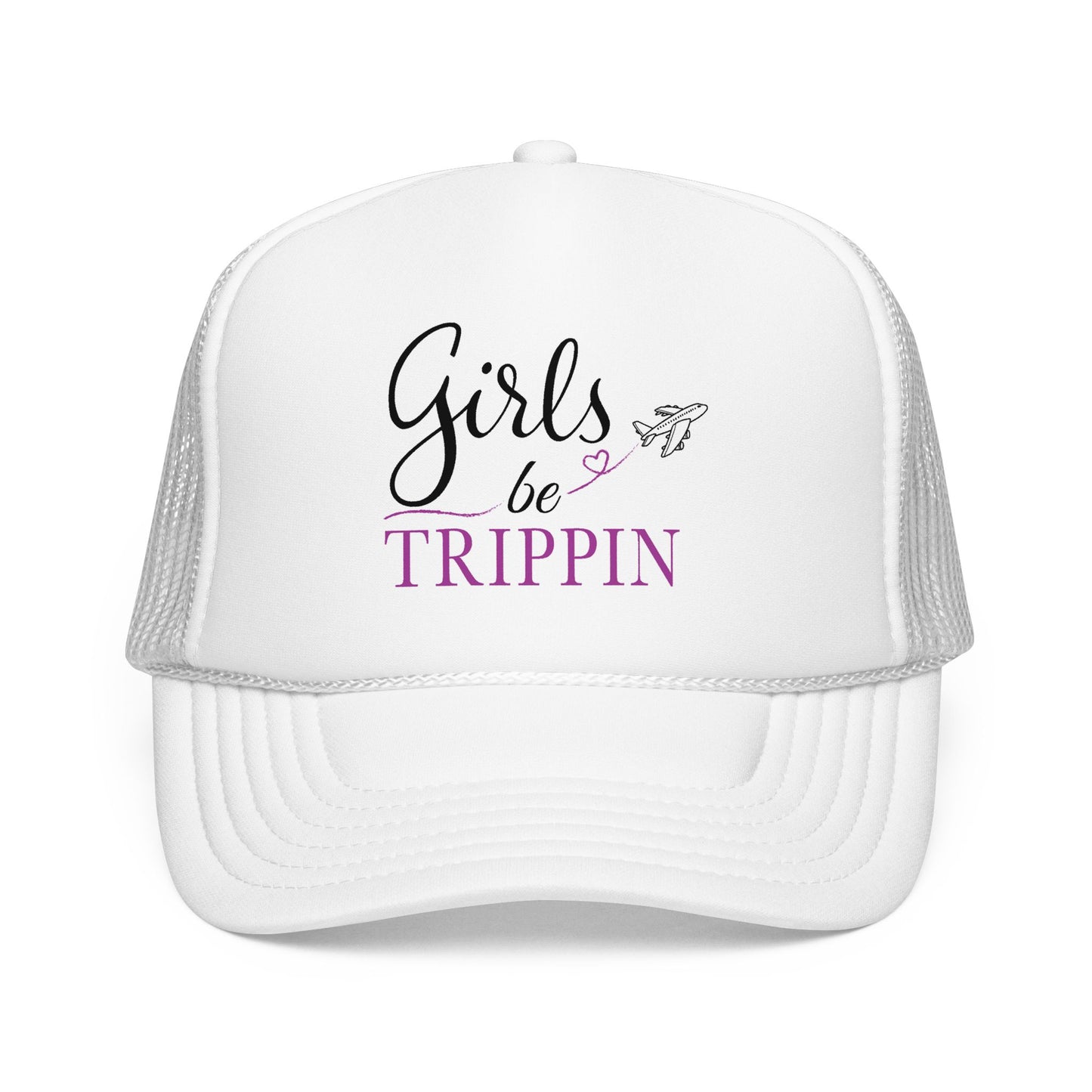 Girls Be Trippin Trucker Hat | Cute Girls Trip Hat & Travel Cap