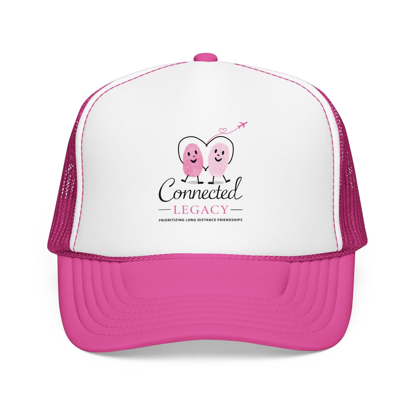 Connected Legacy Trucker Hat | Mesh Back Travel & Everyday Hat