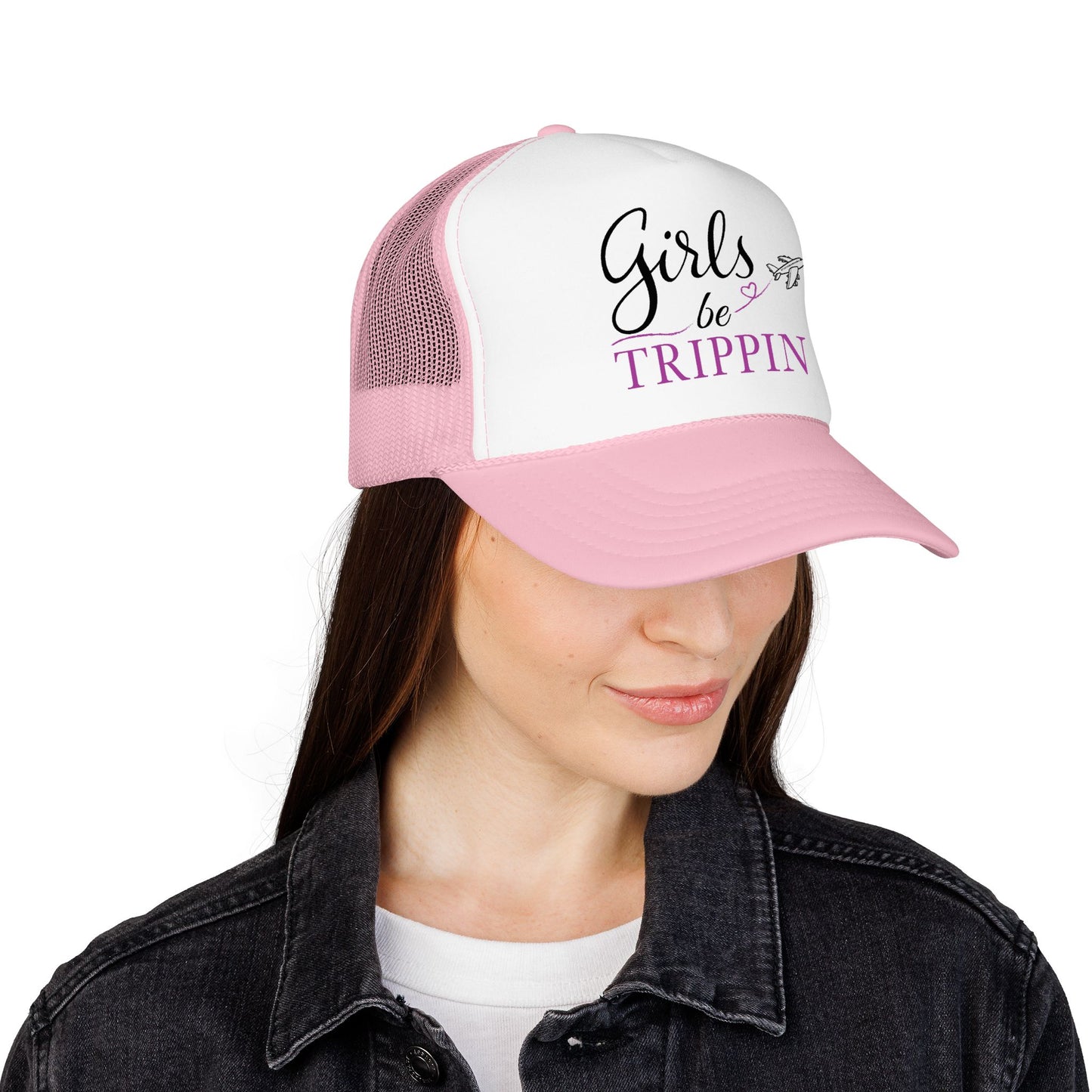 Girls Be Trippin Trucker Hat | Cute Girls Trip Hat & Travel Cap