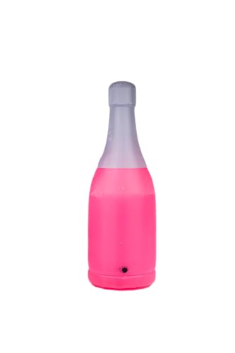 8ft Tall Bubbly Pink Blow-Up Large Inflatable Champagne Bottle