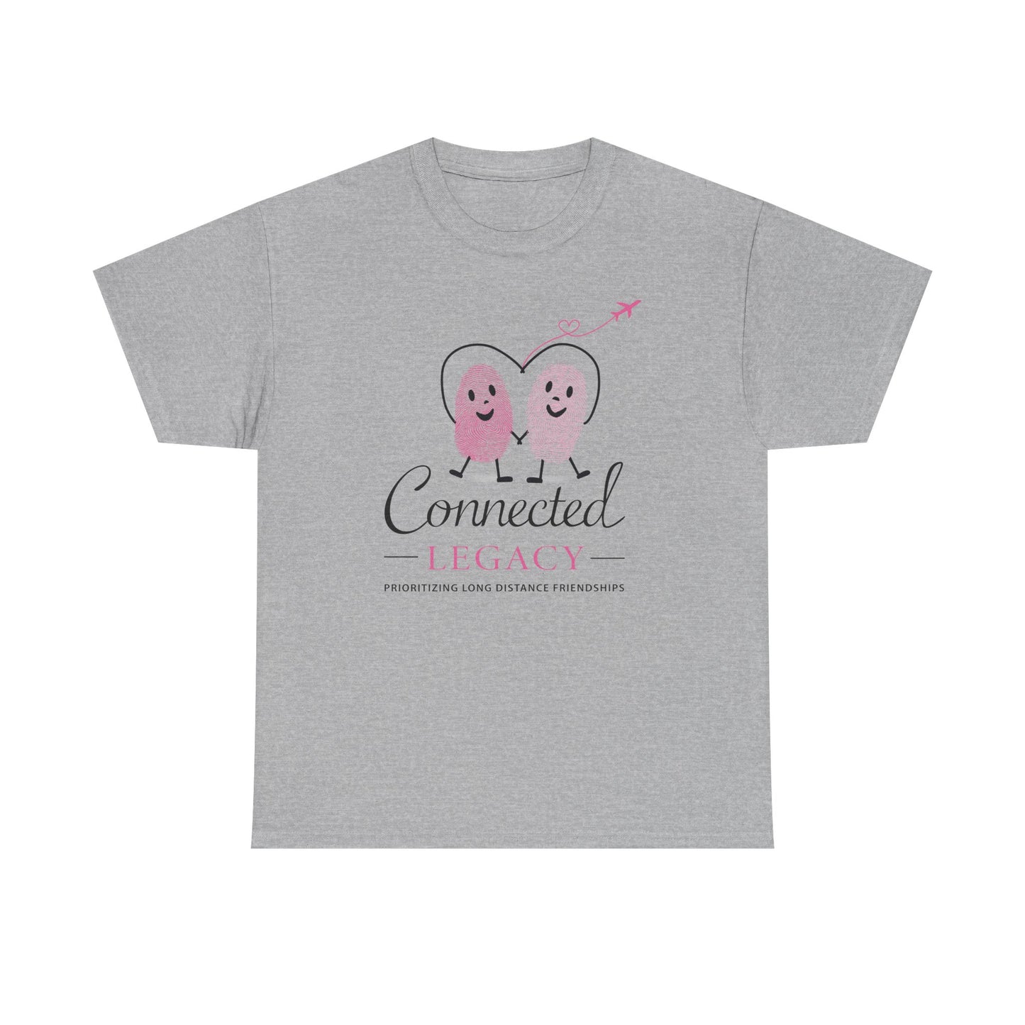 Connected Legacy T Shirt | Minimal Logo Graphic Tee
