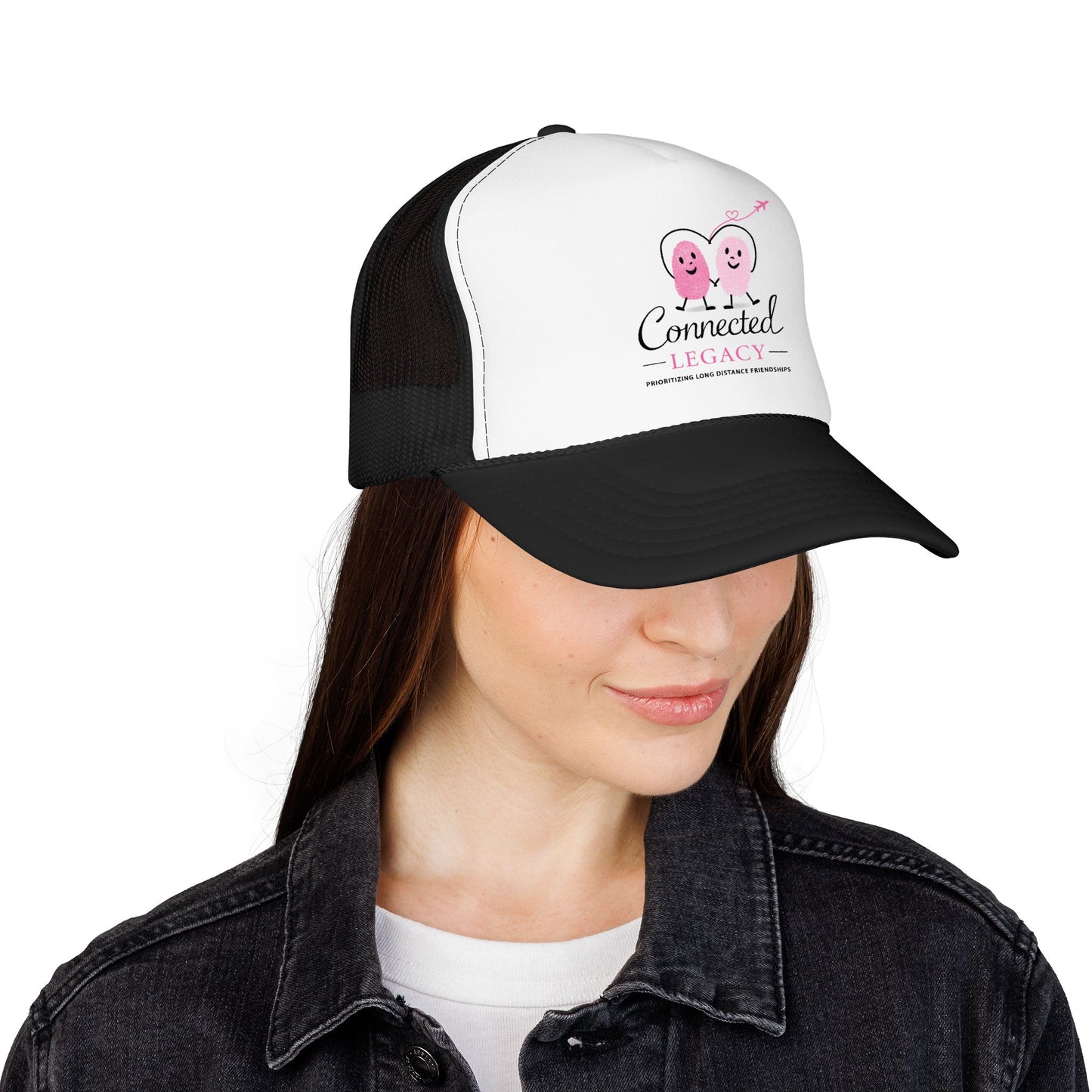 Connected Legacy Trucker Hat | Mesh Back Travel & Everyday Hat