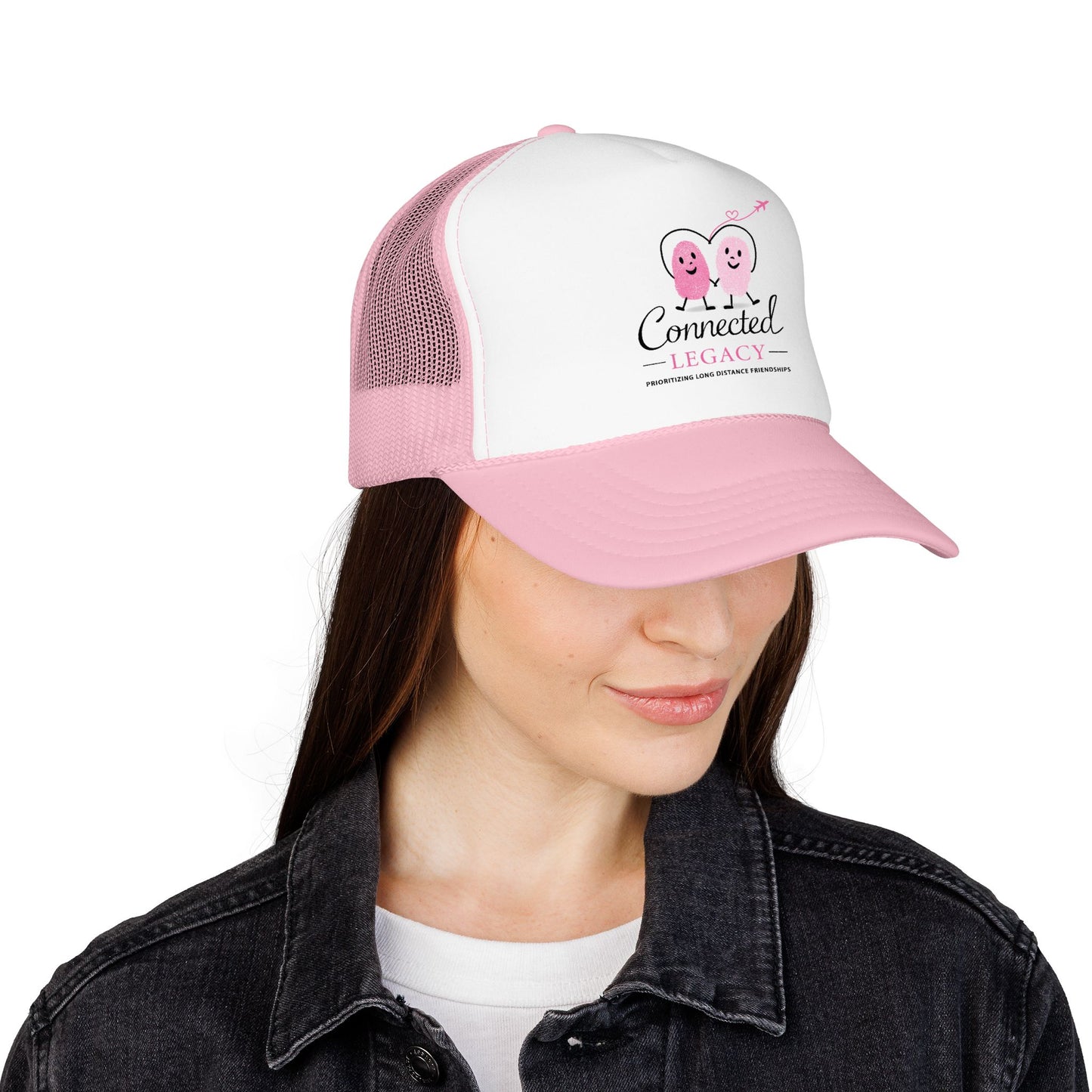 Connected Legacy Trucker Hat | Mesh Back Travel & Everyday Hat