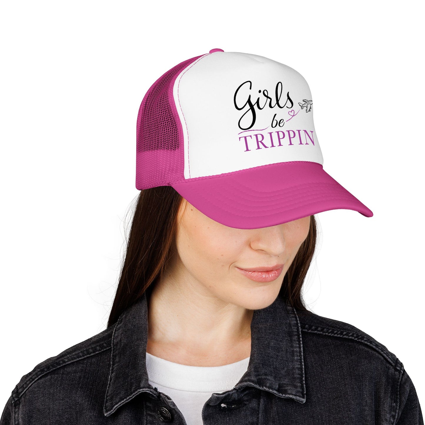 Girls Be Trippin Trucker Hat | Cute Girls Trip Hat & Travel Cap