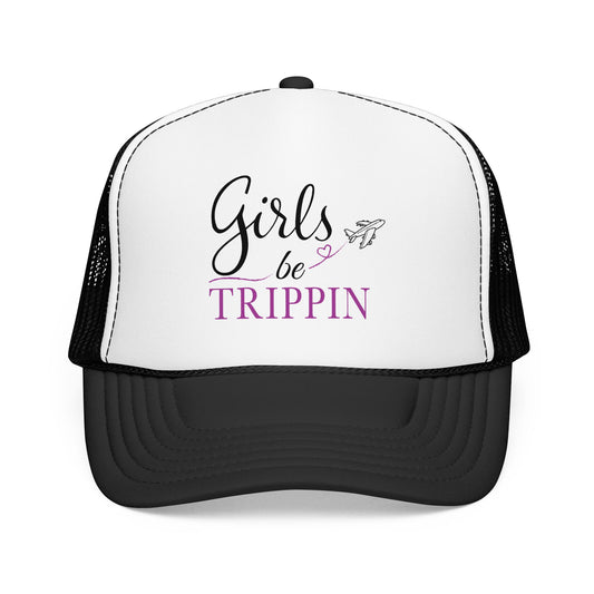 Girls Be Trippin Trucker Hat | Cute Girls Trip Hat & Travel Cap