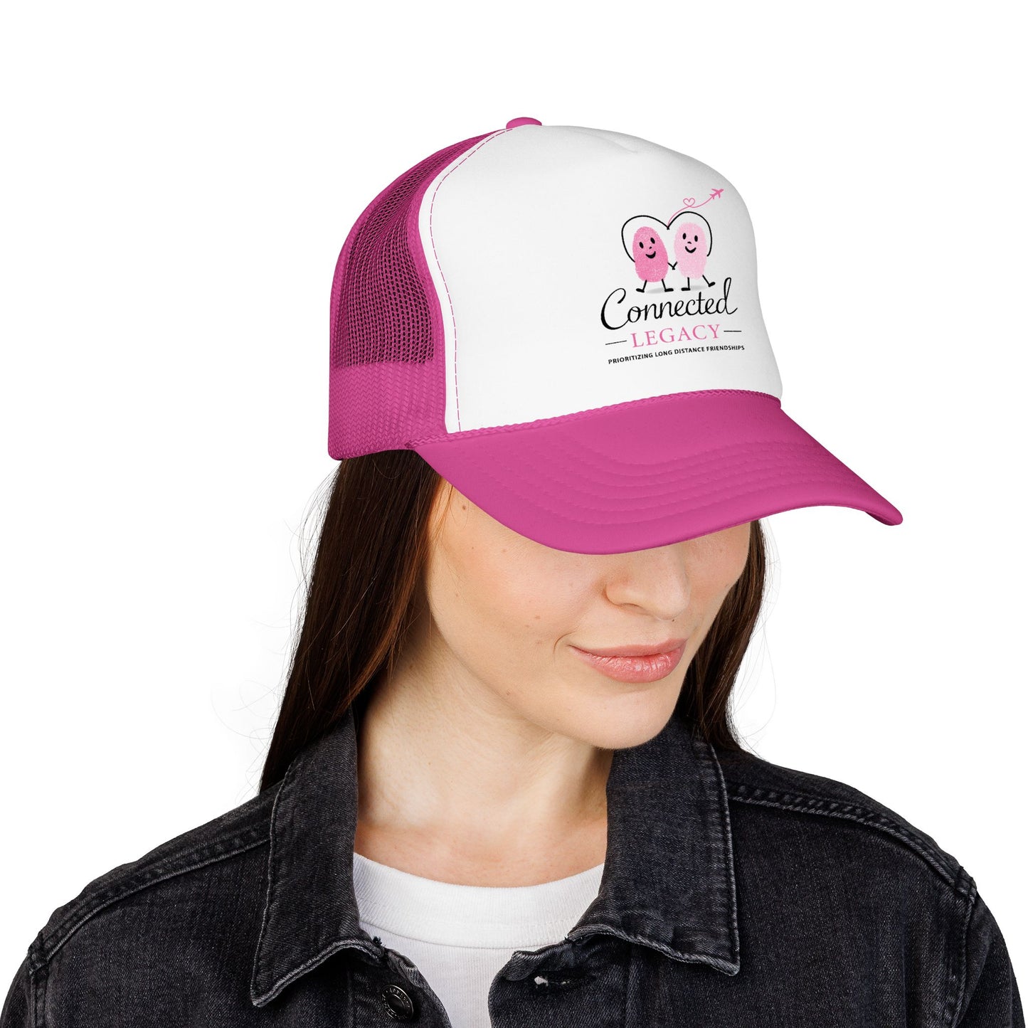 Connected Legacy Trucker Hat | Mesh Back Travel & Everyday Hat