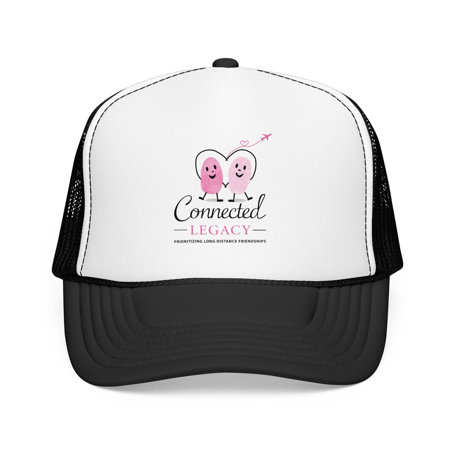 Connected Legacy Trucker Hat | Mesh Back Travel & Everyday Hat