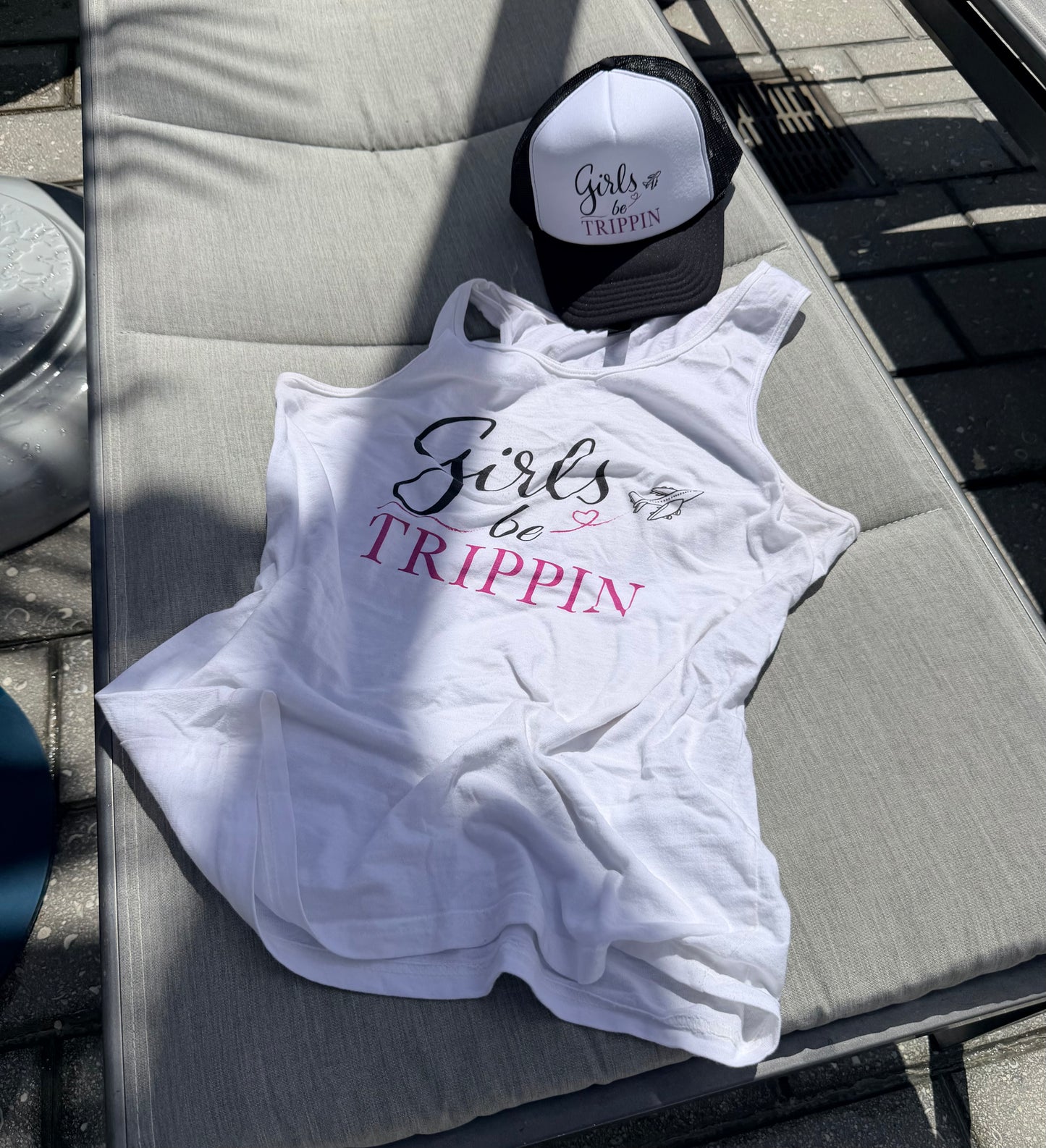Girls Be Trippin Trucker Hat | Cute Girls Trip Hat & Travel Cap