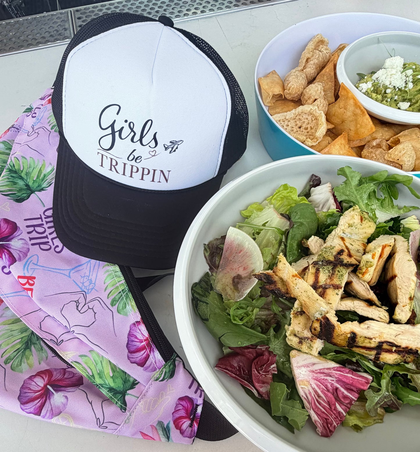 Girls Be Trippin Trucker Hat | Cute Girls Trip Hat & Travel Cap