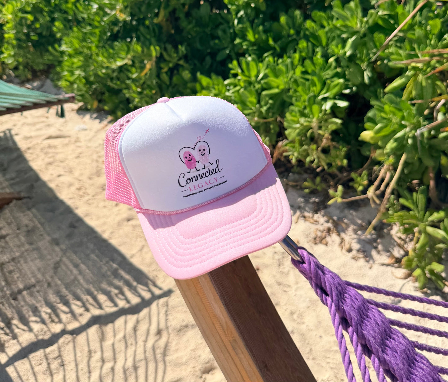 Connected Legacy Trucker Hat | Mesh Back Travel & Everyday Hat