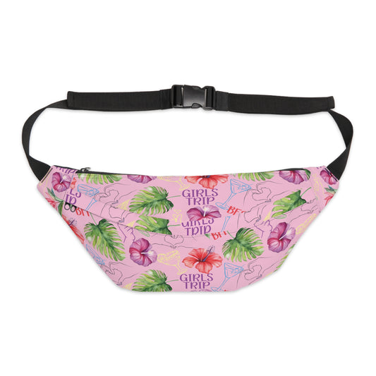 Girls Trip Floral Pattern Fanny Pack