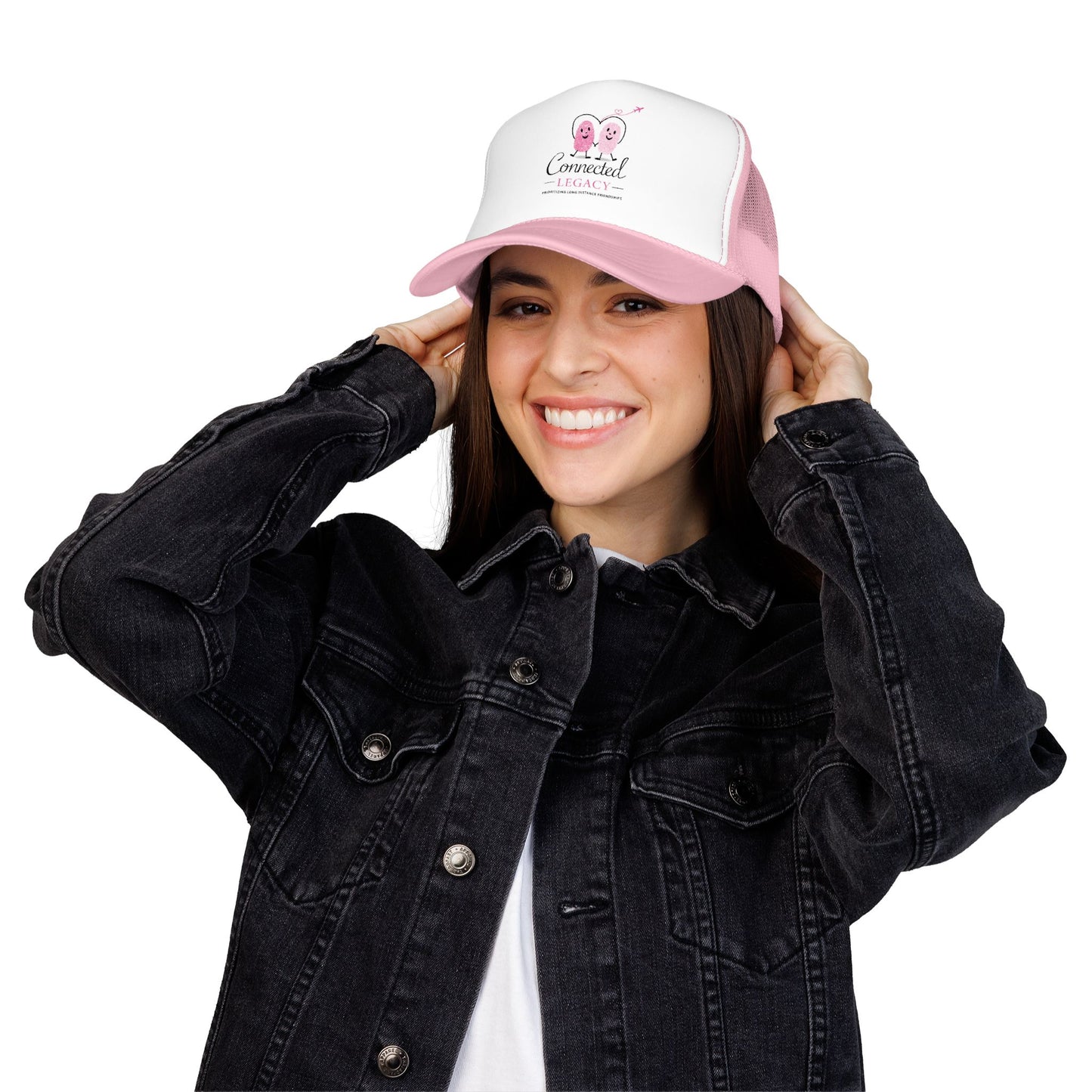 Connected Legacy Trucker Hat | Mesh Back Travel & Everyday Hat