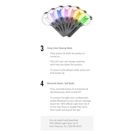 BTS Official LIGHTSTICK VER.4 (Amazon Finds - KPOP HEAVEN)