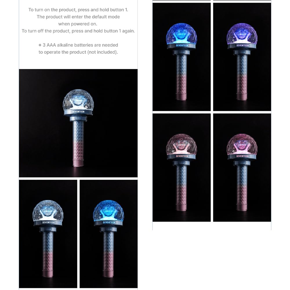 Seventeen Official Lightstick VER.3 10th Anniversary (Amazon Find - KPOP HAVEN)