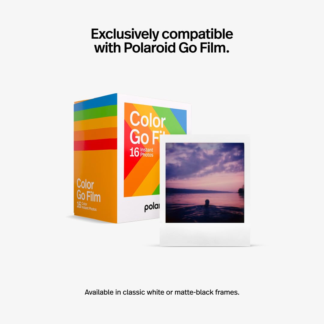 Polaroid Go Generation 2 - Mini Instant Camera + Film Bundle