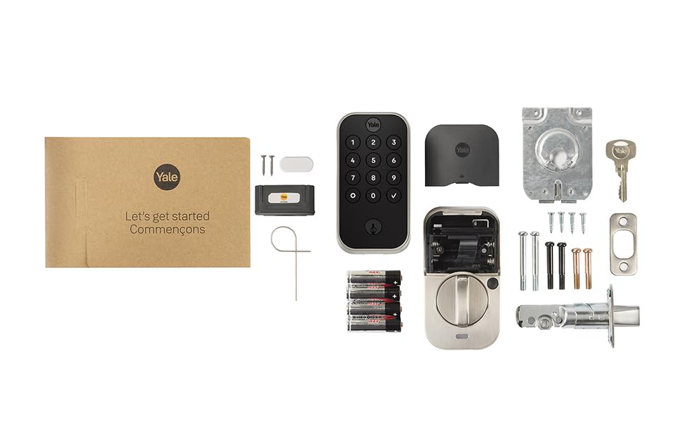 Yale Security Assure Lock 2 Deadbolt,  Smart Entry Door Lock with Wi-Fi