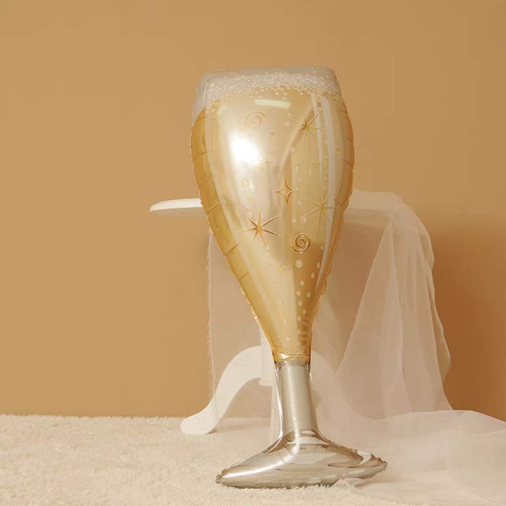 Champagne Glasses and Bottle Balloons-4PCS