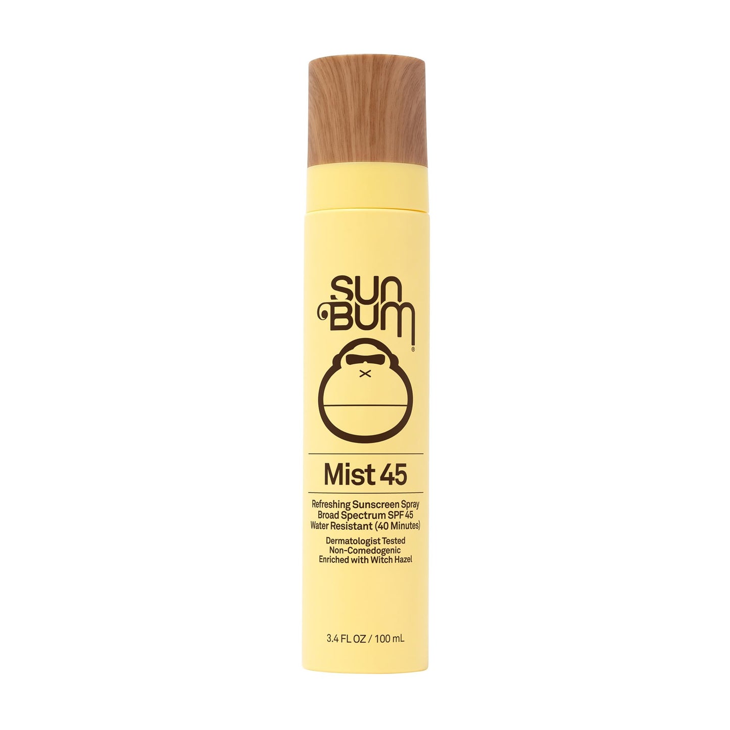 Sun Bum Original SPF 45 Sunscreen Mist -Travel Size - 3.4 oz