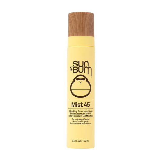 Sun Bum Original SPF 45 Sunscreen Mist -Travel Size - 3.4 oz