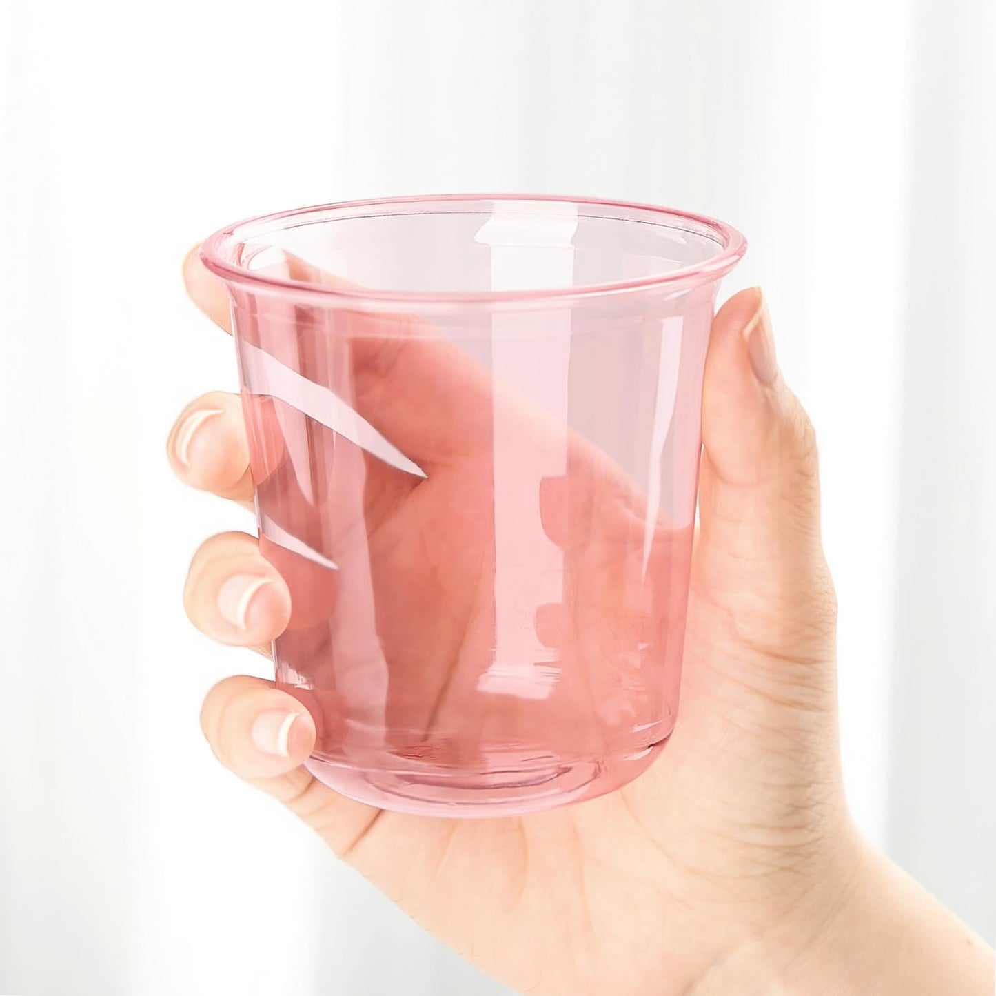 Pink Plastic Cups 12 Oz-100pc
