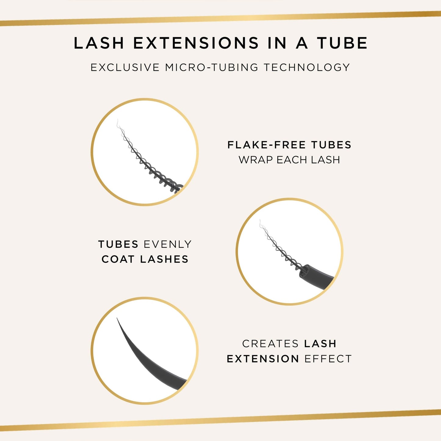 Tubing mascara, Lash Extensions in a Tube, Easy-to-Remove-Full Size (Amazon Find - Tarte)