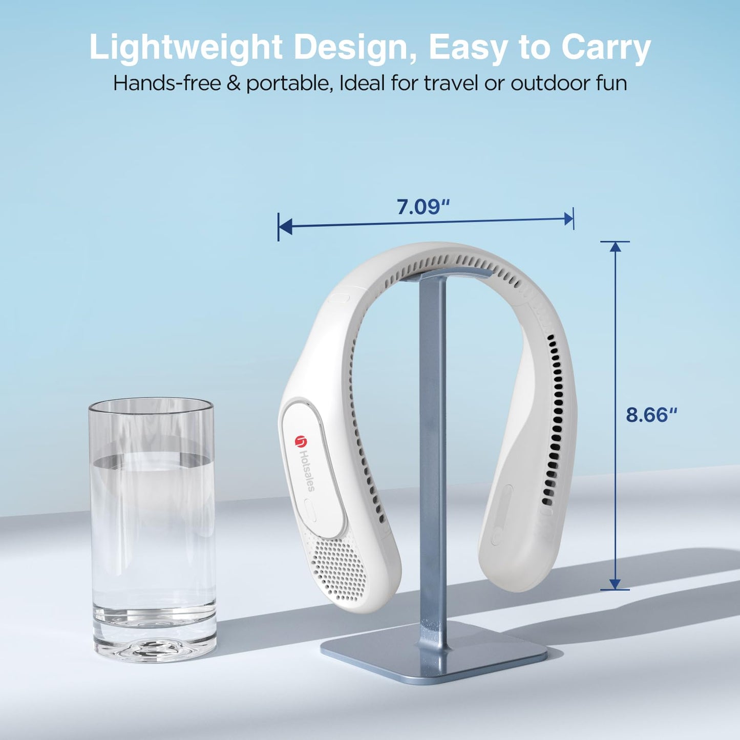 Portable Rechargable Hands Free Neck Fan (Amazon Find - Hotsales)