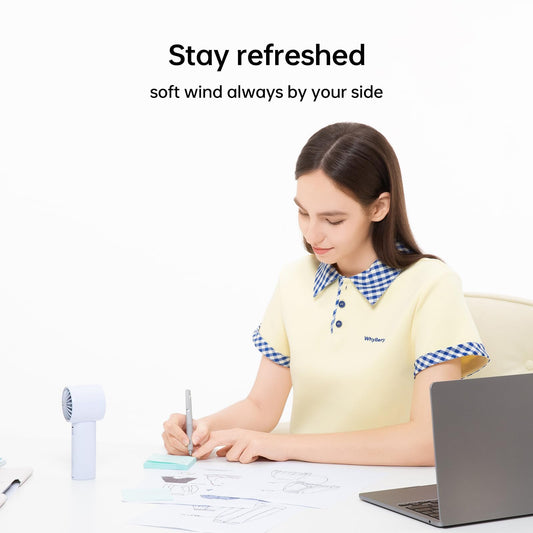 Mini Personal Fan for Travel (Amazon Find - Jisulife Handheld turbo fan)