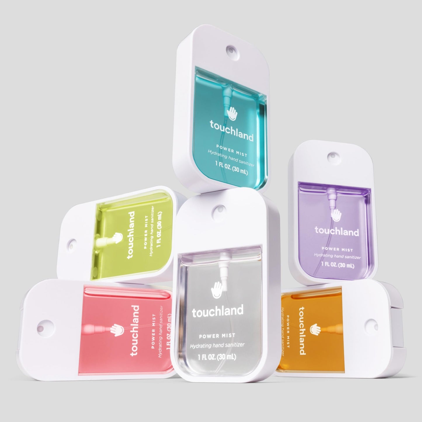 Hydrating Hand Sanitizer Spray, Set of 3 (Amazon Find - Touchland)