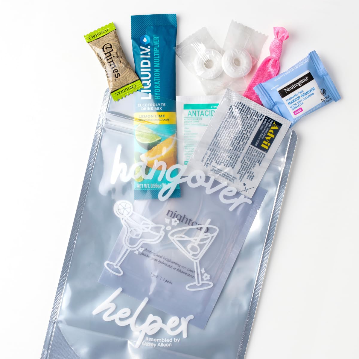 Hangover Kit , Pre Filled Party Favors,5pack