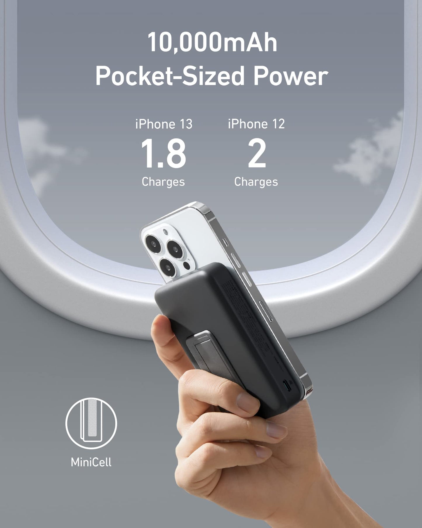 Magnetic Battery Foldable Wireless Portable Charger (Amazon Find - Anker)