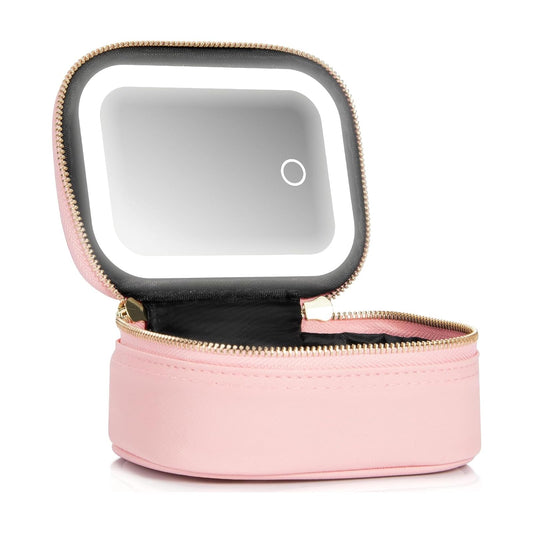 Mini Makeup Bag with Led Mirror