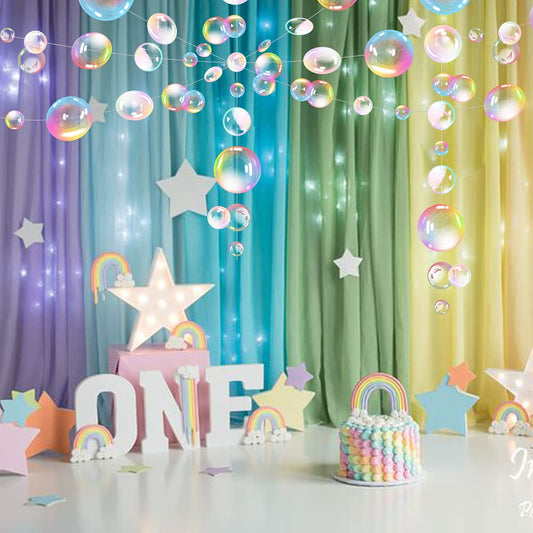 Transparent Bubble Garlands