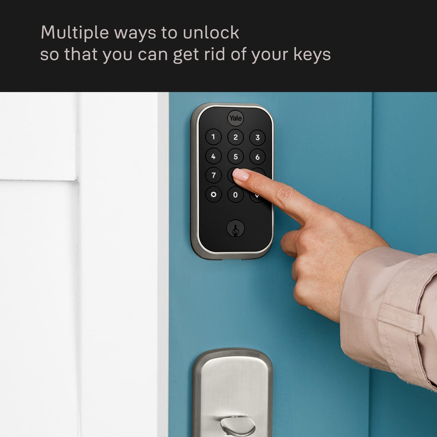 Yale Security Assure Lock 2 Deadbolt,  Smart Entry Door Lock with Wi-Fi
