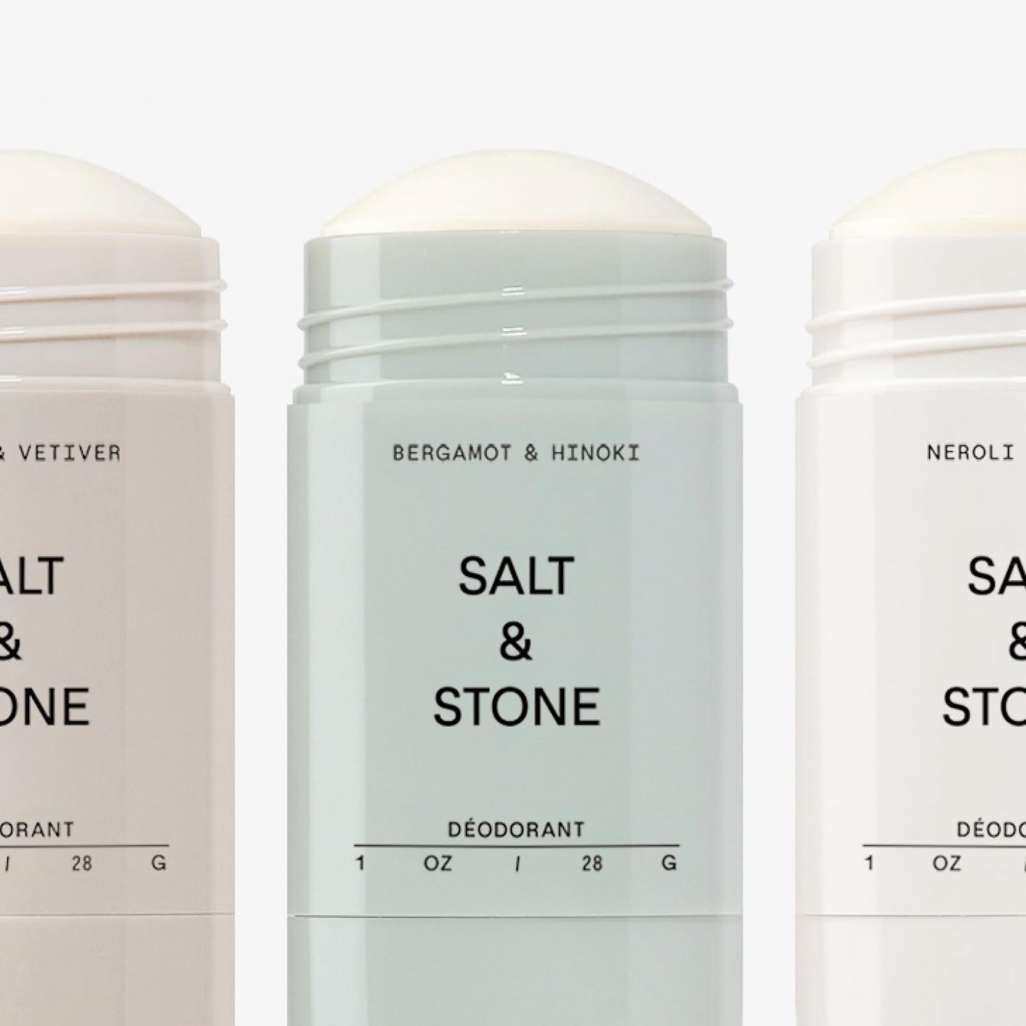 Mini Aluminum Free Deodorant Deodorant Discovery Set (Amazon Find - Salt & Stone)