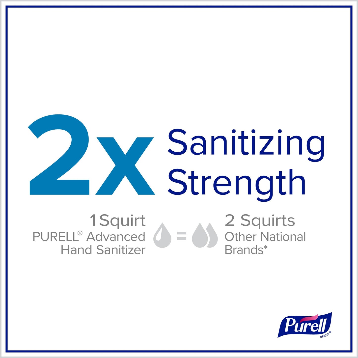 PURELL SINGLES Advanced Hand Sanitizer Gel, Fragrance Free,Single-Use Travel-Size Packets-125 Count
