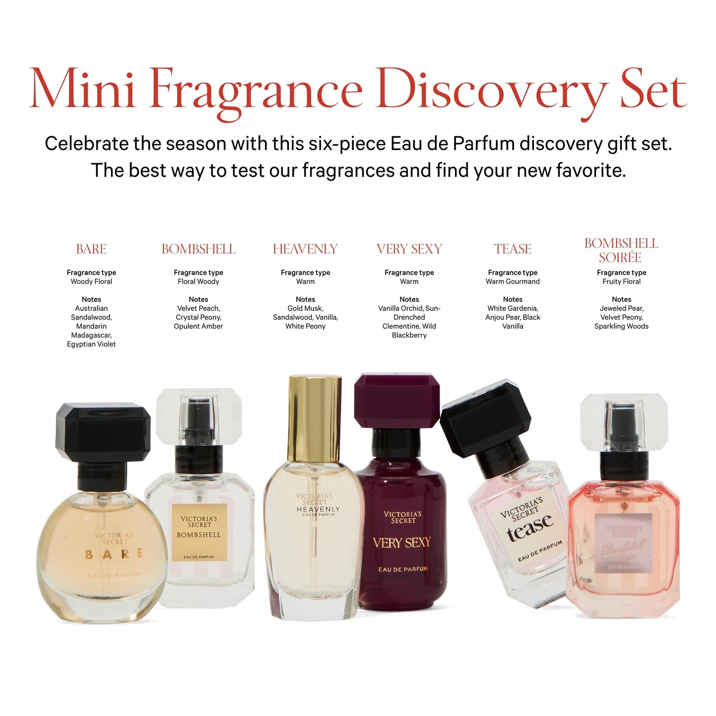 Mini Eau de Parfum Discovery Gift Set (Amazon Find - Victoria's Secret)