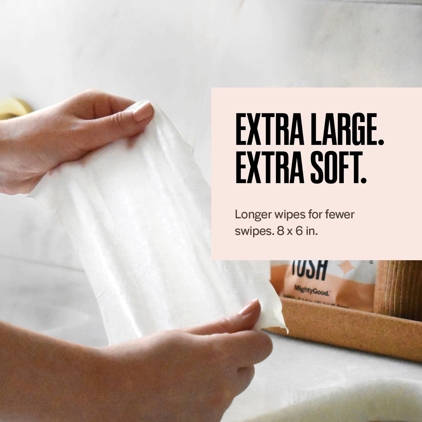 Wipe That Tush On-The-Go Flushable Wipes,Individually Wrapped Wipes-30pc