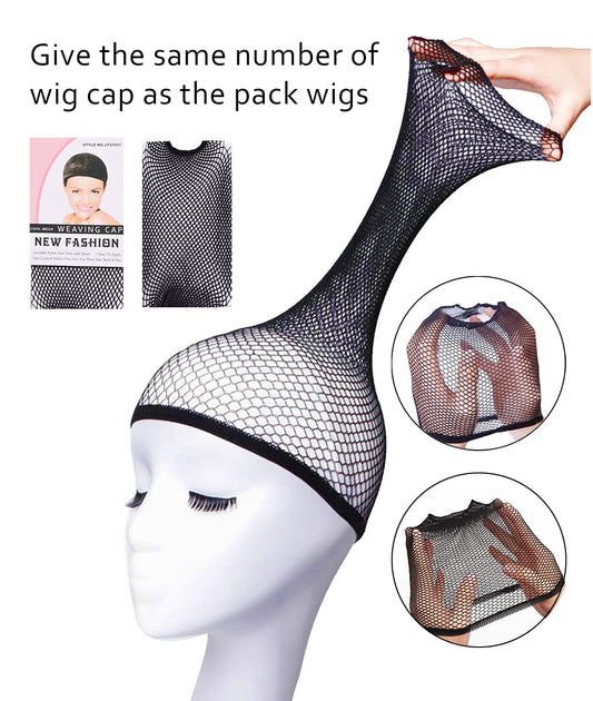 Short Bob Colored Wigs with Bangs-6 Pack